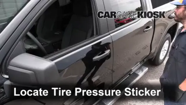 2019 GMC Sierra 1500 5.3L V8 Crew Cab Pickup Neumáticos y ruedas Controlar presión de neumáticos